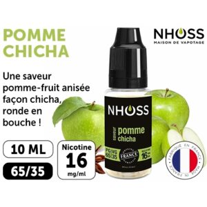 NHOSS 10 ml E-LIQUIDE POMME NICOT. 16Mg