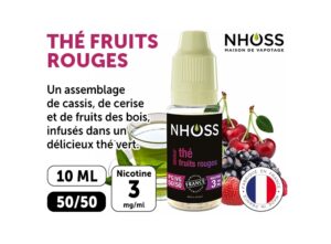NHOSS 10 ml E-LIQUIDE  THE FRUITS ROUGES 03 Mg
