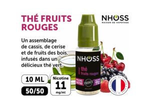 NHOSS 10 ml E-LIQUIDE  THE FRUITS ROUGES 11 Mg