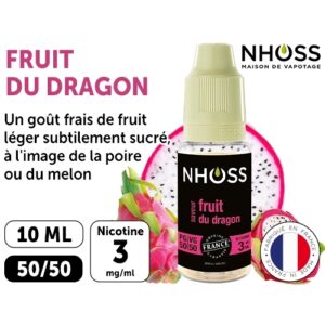 NHOSS 10 ml E-LIQUIDFRUIT DU DRAGON NICOTINE 03Mg