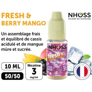 NHOSS 10 ml FRESH AND BERRY MANGO 03 Mg