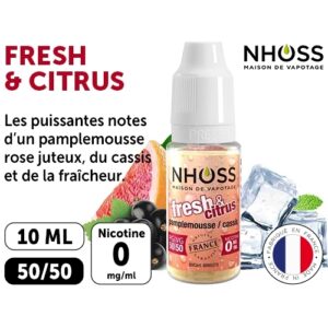 NHOSS 10 ml FRESH CITRUS  00 Mg