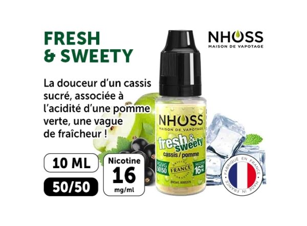 NHOSS 10 ml FRESH SWEETY 16 Mg