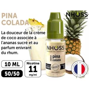 NHOSS 10 ml PINA COLADA 11 Mg