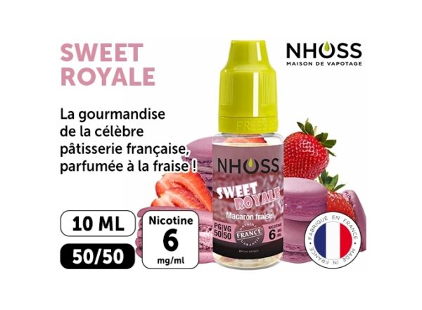 NHOSS 10 ml SWEET ROYAL NICOTINE 06 Mg