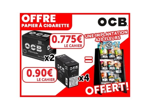 OFFRE PAPIER A CIGARETTE