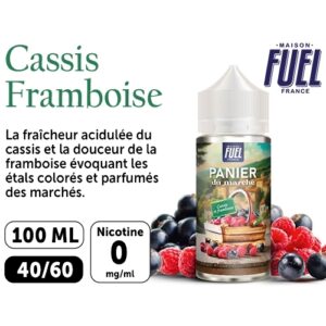 PANIER DU MARCHÉ CASSIS FRAMBOISE 100 ML