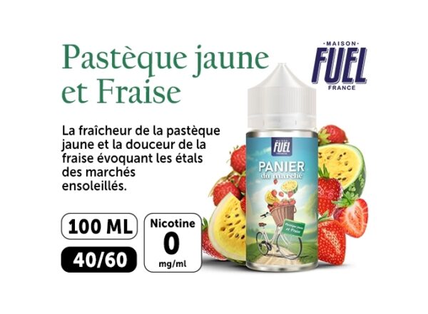PANIER DU MARCHÉ FRAISE PASTÉQUE 100 ML