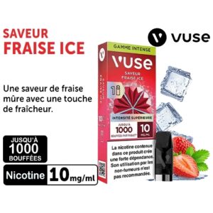 POD UNITAIRE RELOAD FRAISE ICE 10 MG