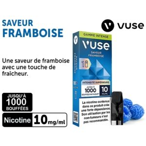 POD UNITAIRE RELOAD FRAMBOISE 10 MG