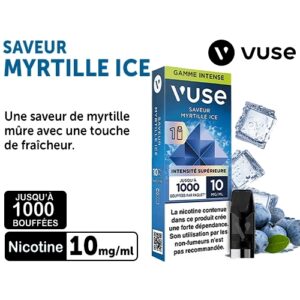 POD UNITAIRE RELOAD MYRTILLE ICE 10 MG
