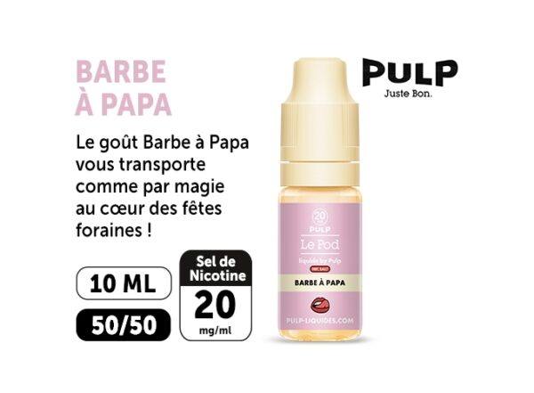 PULP LE POD BARBE A PAPA 10 ML 20 MG ML