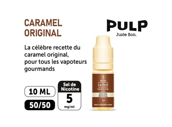 PULP LE POD CARAMEL ORIGINAL 10 ML 05 MG ML