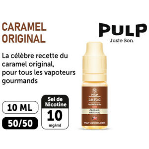 PULP LE POD CARAMEL ORIGINAL 10 ML  10 MG ML