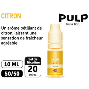 PULP LE POD CITRON 10 ML  20 MG ML
