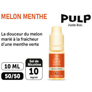 PULP LE POD MELON MENTHE  10 ML 10 MG ML