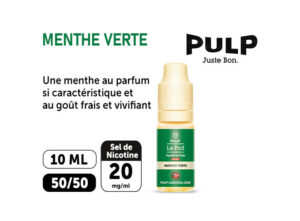 PULP LE POD  MENTHE VERTE  10 ML 20 MG ML