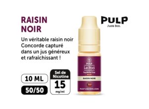 PULP LE POD RAISIN NOIR 10 ML  15 MG ML