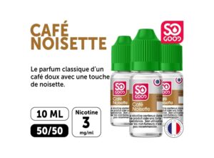 SO GOOD CAFE NOISETTE 10 ML 03 MG ML (boite de3)
