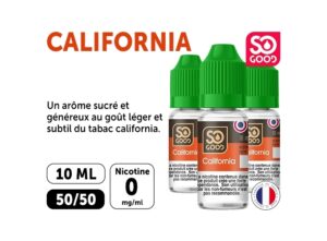 SO GOOD CALIFORNIA 10 ML 00 MG ML (boite de3)