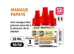 SO GOOD CAPSULES MANGUE PAPAYE 03 MG
