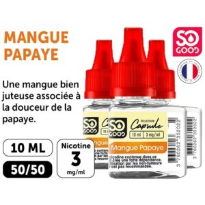 SO GOOD CAPSULES MANGUE PAPAYE 03 MG