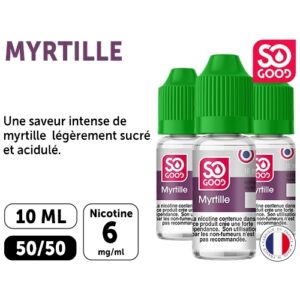 SO GOOD MYRTILLE 10 ML 06 MG ML (BTE3)