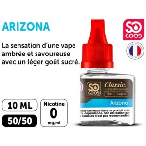 SO GOOD P 10ml ARIZONA’TABAC BLOND DOUX’  00mg
