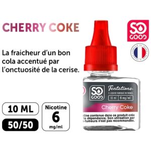 SO GOOD P. 10ml ‘CHERRY COKE’ NICOTINE 06mg