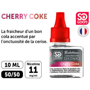 SO GOOD P. 10ml ‘CHERRY COKE’ NICOTINE 11mg