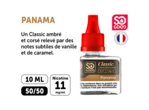 SO GOOD P 10ml PANAMA TBC ROULE NICOTINE 11mg