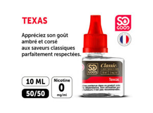 SO GOOD P 10ml  TEXAS BL SEC NICOTINE 00mg