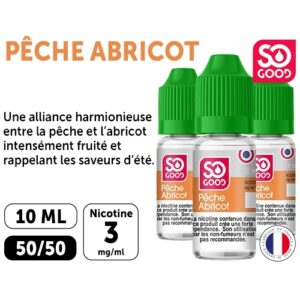 SO GOOD PECHE ABRICOT 10 ML 03 MG ML (BTE3)