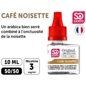 SO GOOD PREMIUM 10ml CAFE NOISETTE 03 mg