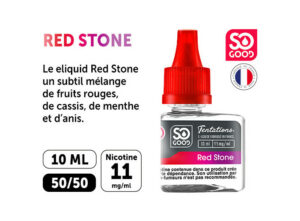 SO GOOD PREMIUM 10ml ‘RED STONE’ NICOTINE 11mg