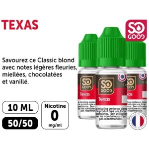 SO GOOD TEXAS 10 ML 00 MG ML (BTE3)