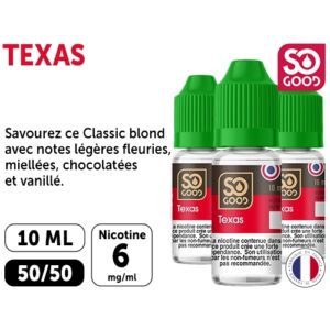SO GOOD TEXAS 10 ML 06 MG ML (BTE3)