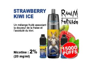 TORNADO FRAISE KIWI ICE 15 K 2 FLACONS 2%
