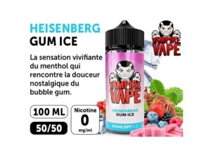 VAMPIRE VAPE 100ml HEISENBERG GUM ICE 00 MG ML