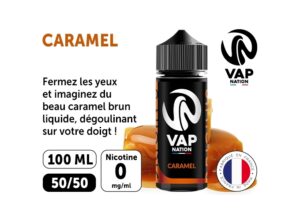 VAP NATION 100ml CARAMEL 00 MG ML