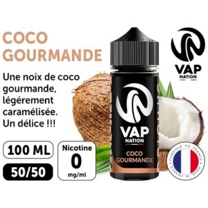 VAP NATION 100ML COCO GOURMANDE 00 MG