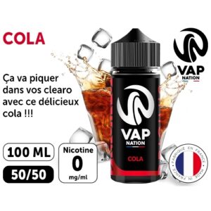 VAP NATION 100ml COLA 00 MG