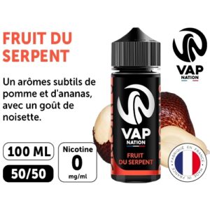 VAP NATION 100ml FRUIT DU SERPENT 00 MG