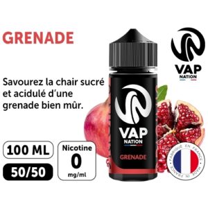 VAP NATION 100ml GRENADE 00 MG