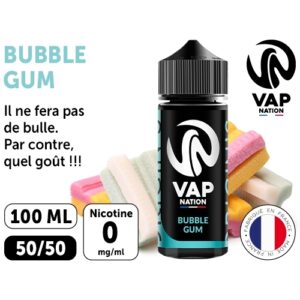 VAP NATION 100ml MALABAR BUBBLE GUM 00 MG ML