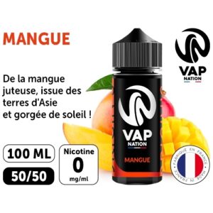 VAP NATION 100ml MANGUE 00 MG ML