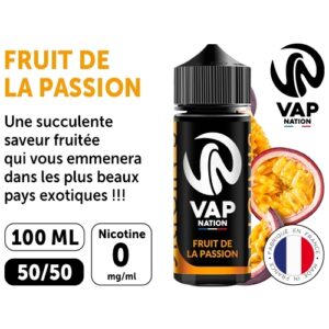 VAP NATION 100ml PASSION 00MG