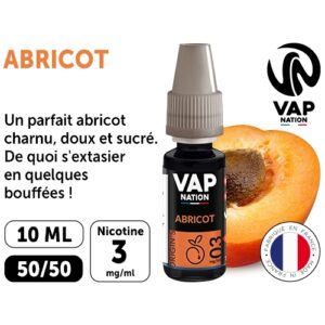 VAP NATION 10ml ABRICOT 03 MG