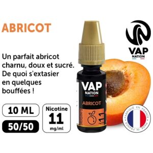 VAP NATION 10ml ABRICOT 11 MG