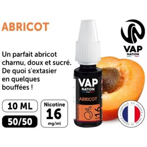 VAP NATION 10ml ABRICOT 16 MG